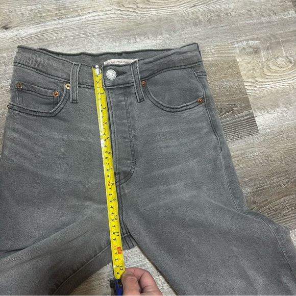 Levi's Gray Straight Leg Jeans - Picture 11 of 12